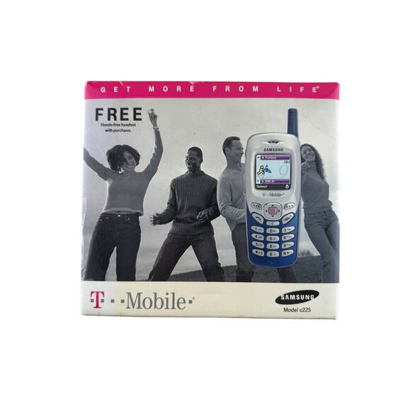 Vintage T-Mobile Samsung Cell Phone Model c225 for Parts or Repair - Picture 1 of 3